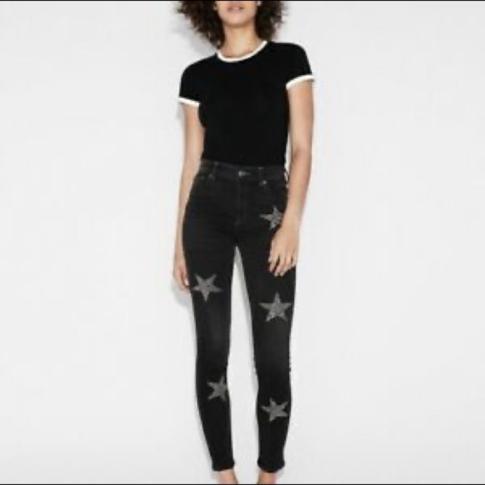 NWT Express Star Black Jeans